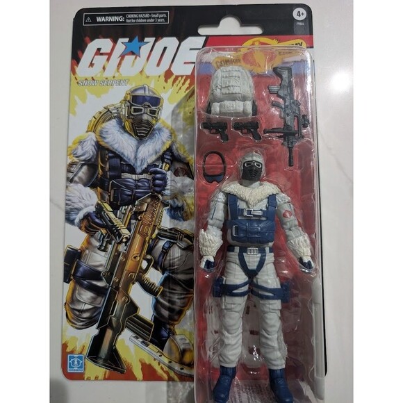Hasbro G.I. Joe Classified Series Retro Cardback  Snow Serpent 6" Action Figure - Picture 4 of 6